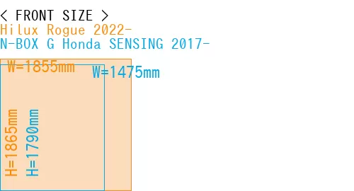 #Hilux Rogue 2022- + N-BOX G Honda SENSING 2017-